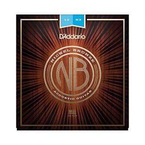 D'Addario Nickel Bronze Acoustic Guitar Strings, Light