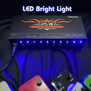Getaria Guitar Pedal Power Supply Isolated 10 Outputs - Image 6