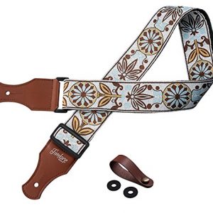 TIMBREGEAR extreme comfort acoustic guitar strap electric guitar strap free - two guitar strap locks guitar strap button!
