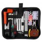 Guitar Repairing Tool Kit(26PCS) Wire Plier,String Organizer,Fingerboard Protector,Hex Wrenches, Files, String Ruler Action Ruler, Spanner Wrench,Bridge Pins for Guitar Ukulele Bass Mandolin Banjo