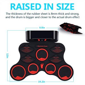 Roll-Up Drum Kit Portable Electronic Drum Set - Image 3