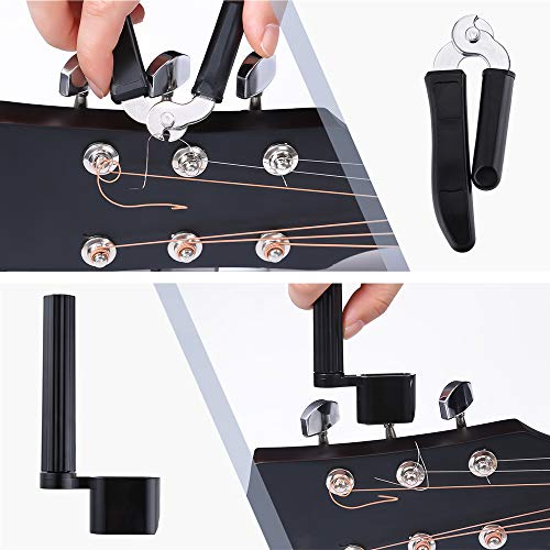 Auihiay 46 PCS Guitar Strings Changing Kit Guitar