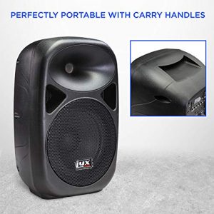 LyxPro SPA-8 Compact 8" Portable PA System, 100-Watt - Image 6