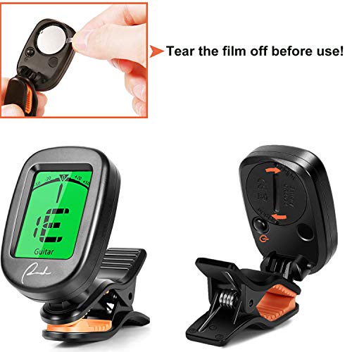 Ranch Tuner Professional Clip On for Acoustic/Electric Guitar