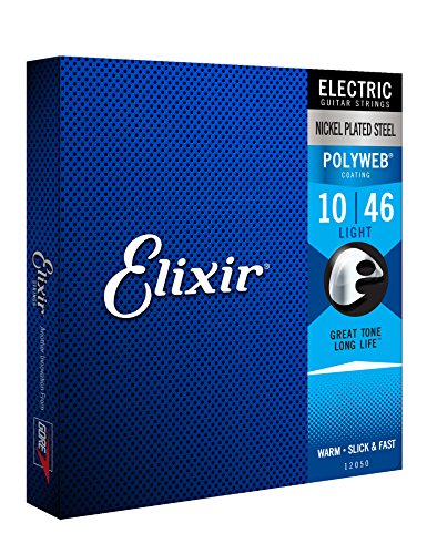 Elixir Strings Electric Guitar Strings w POLYWEB Coating