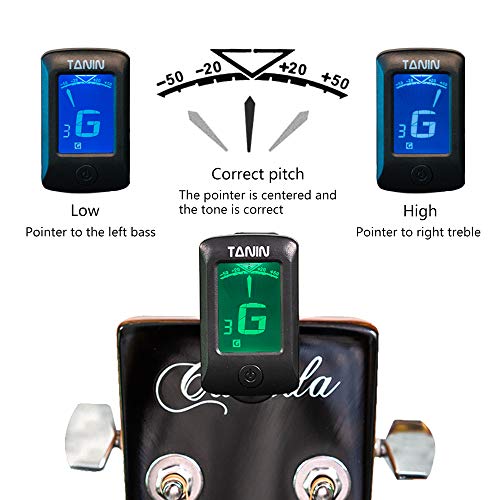 Guitar Tuner -Suitable for guitar, bass, violin, ukulele