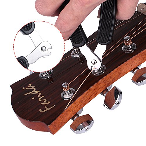 Guitar String Winder Cutter Pin Puller - 3 In 1 Multifunctional