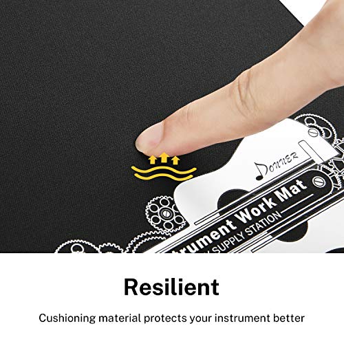 Premium Guitar Work Mat – Anti-Slip, Waterproof Cleaning & Repairing Surface