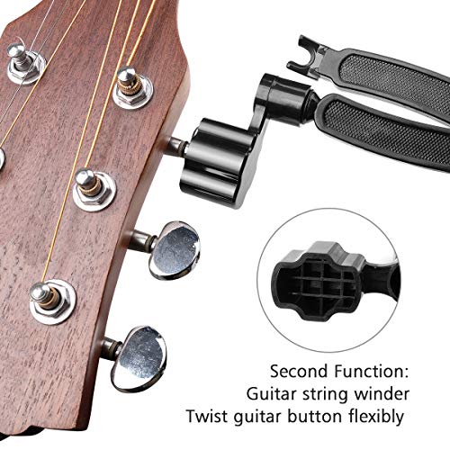 Eison Guitar String Winder Guitar Cutter and Bridge Pin Puller