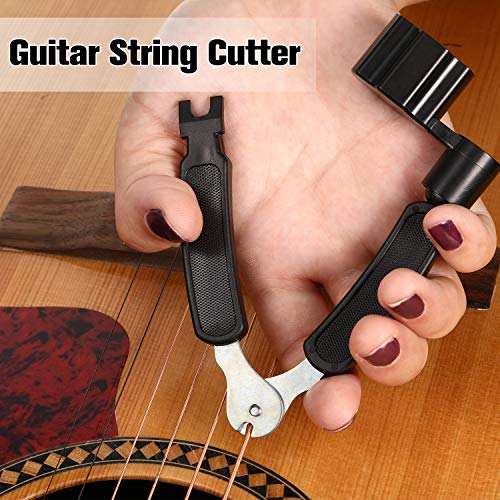 4 Pieces Multifunctional Guitar String, Winder String Cutter