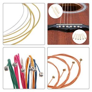 Auihiay 51 PCS Acoustic Guitar Strings Kit Include Guitar Strings - Image 4