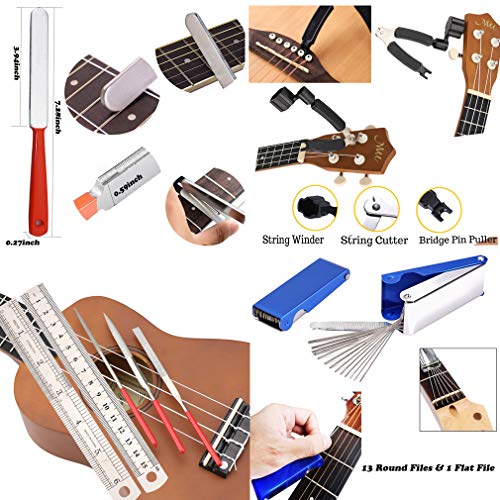 Guitar Tool Kit Repairing Maintenance Tools String Organizer