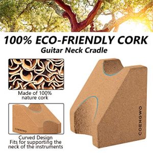 COENGWO Guitar Neck Rest, Guitar Stand Cork - Image 3