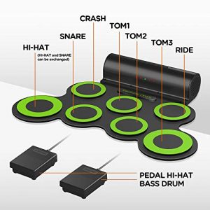 ORASANT Electronic Drum Set, Roll-able Electric Drum Set - Image 5