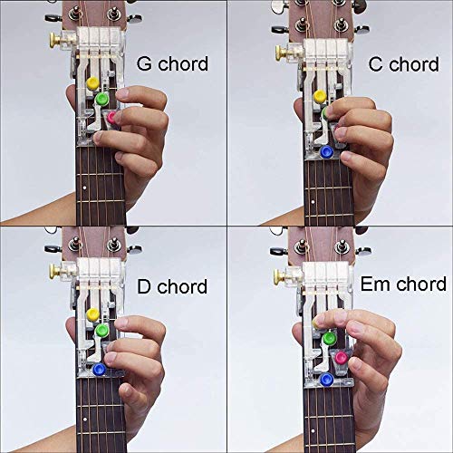 Guitar Beginner One-Key Chord Assisted Learning Tools