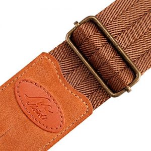 Guitar Strap with Suede Leather Ends for Electric Guitar - Image 4