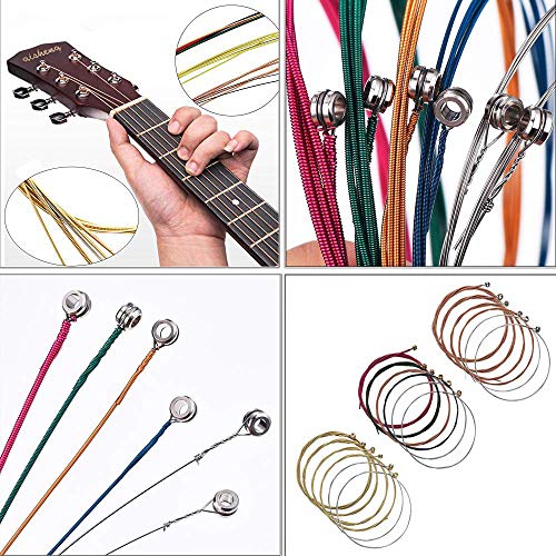 50 PCS Guitar Accessory Kit, Bosunny Acoustic Guitar Parts