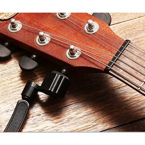 MaiKeEr 2 Pcs Black and Orange Guitar String Winder Cutter and Bridge - Image 3
