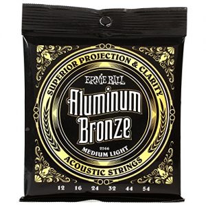 Ernie Ball Aluminum Bronze Medium Light Acoustic Set - Image 2