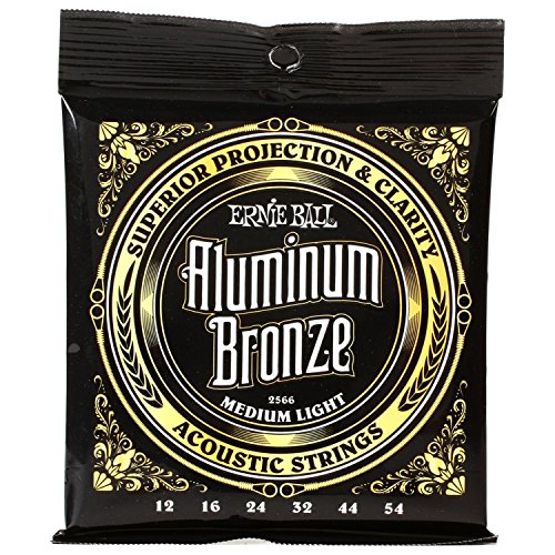 Ernie Ball Aluminum Bronze Medium Light Acoustic Set