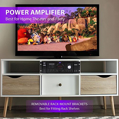 Pyle 3000 Watt Premium Home Audio Power Amplifier