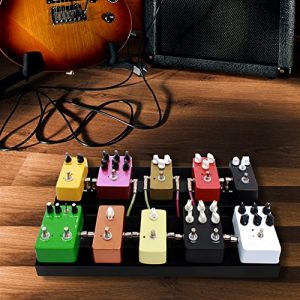 Effects Pedals Board Set, Alloy Small Guitar Pedalboard Pedal Board - Image 3