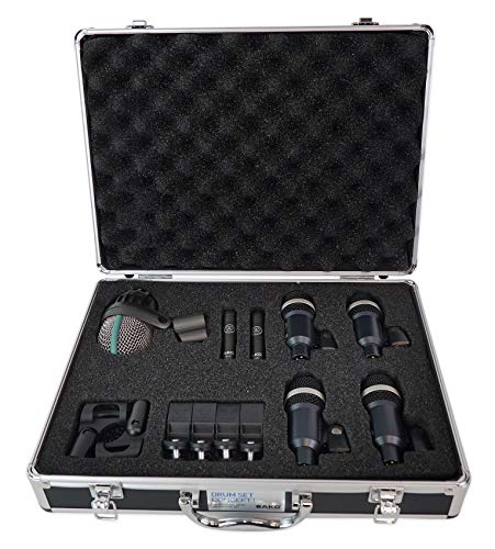 AKG Acoustics Drum Set, Concert 1 Professional Drum Microphone Set
