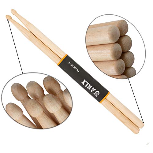 ARLX Drum Sticks 5A Wood Tip Drumstick