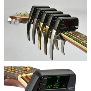Acoustic Guitar Tuner Capo Quick Change Key Capo Tuner - Image 4