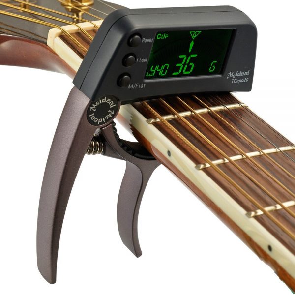 Acoustic Guitar Tuner Capo Quick Change Key Capo Tuner