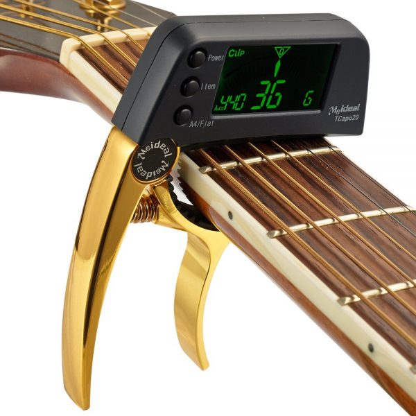 Acoustic Guitar Tuner Capo Quick Change Key Capo Tuner
