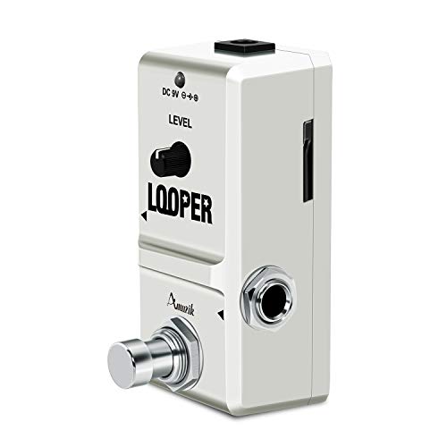 Amuzik Tiny Looper Effect Pedal Loop Pedal for Electric Guitar