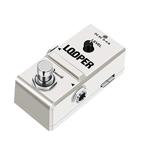 Amuzik Tiny Looper Effect Pedal Loop Pedal for Electric Guitar