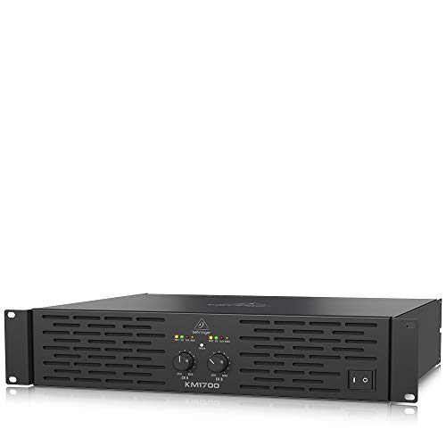 Behringer KM1700 Power Amplifier – 1700 Watts for Clear Sound and Maximum Performance