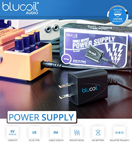 BOSS Distortion Pedal Bundle with Blucoil Slim