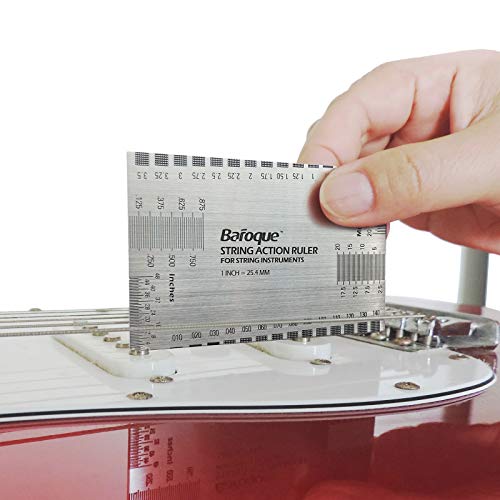 Baroque Stringed Instrument Action, Ruler Gauge Luthier Measuring Tool