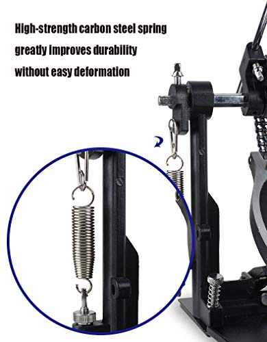 Bass drum pedal, load-bearing double-chain drum single step on hammer