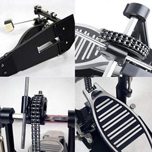 Bass drum pedal, load-bearing double-chain drum single step on hammer - Image 7