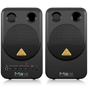 Behringer MS16 High-Performance Active 16-Watt Personal Monitor System,Black