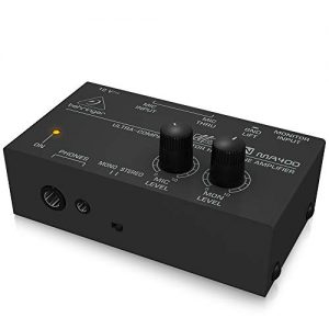 Behringer MicroMON Ultra-Compact Monitor, Headphone Amplifier - Image 6