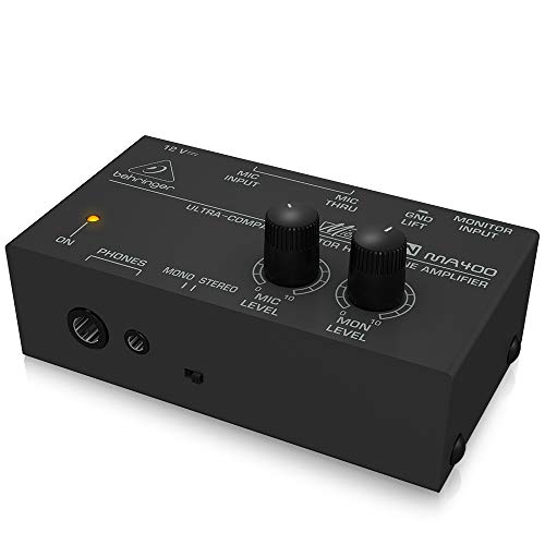Behringer MicroMON Ultra-Compact Monitor, Headphone Amplifier