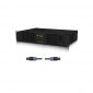 Behringer KM750 Professional 750W Stereo Power Amplifier with ATR - with 25' Speakon to Speakon Speaker Cable 14 AWG,