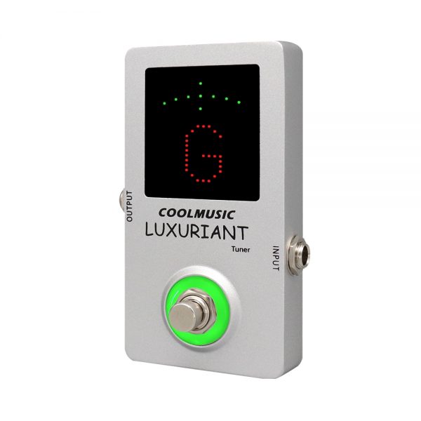 Coolmusic Chromatic Guitar Tuner Pedal High Precision Tuner