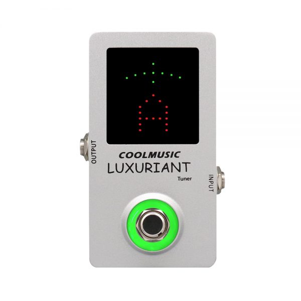 Coolmusic Chromatic Guitar Tuner Pedal High Precision Tuner