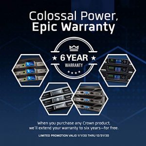 Crown XLi800 300-Watt Power Amplifier – Superior Flexibility & Cooling for Professional Audio Systems - Image 5