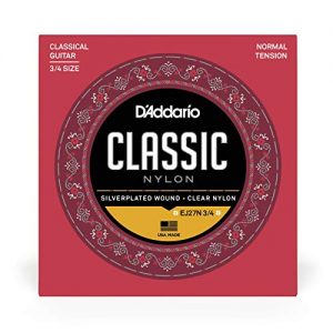 D'Addario 3/4 Student Nylon Fractional Classical Guitar Strings - Image 4