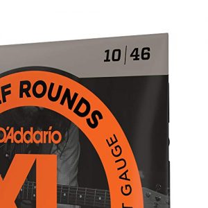 D'Addario Half Round Electric Guitar Strings, Regular Light - Image 4