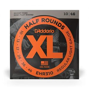D'Addario Half Round Electric Guitar Strings, Regular Light - Image 5