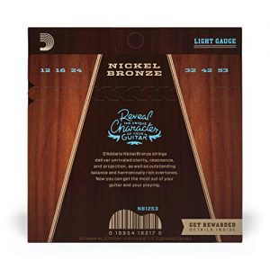 D'Addario Nickel Bronze Acoustic Guitar Strings - Image 4