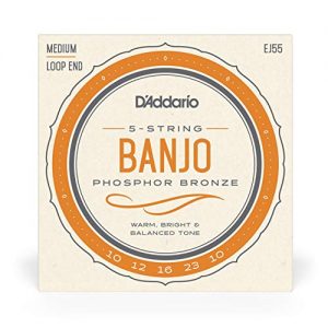 D'Addario EJ55 Phosphor Bronze 5-String Banjo Strings - Image 4